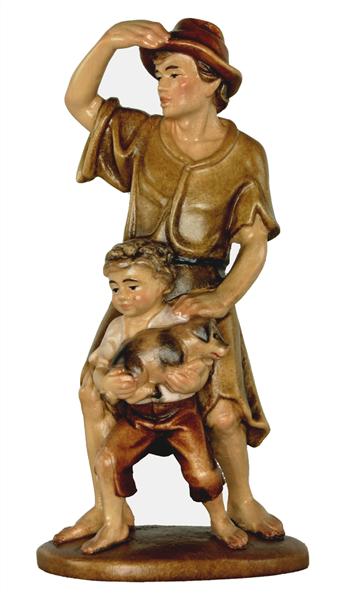 Hirte mit Bub Hirte mit Bub