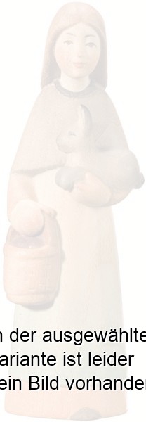 Frau mit Hase Frau mit Hase