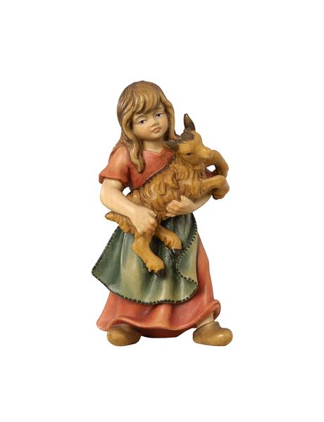 Mädchen mit Kitz