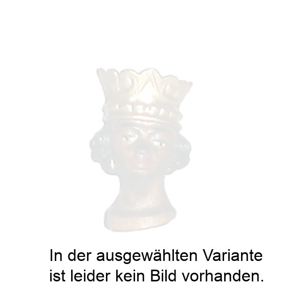 König Mohr - Kopf mit Krone