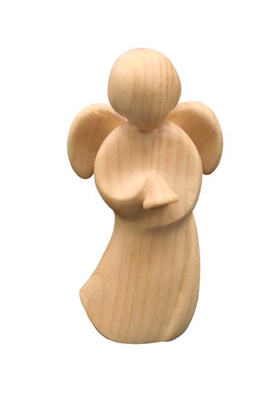 Engel modern art mit Glocke Zirbel
