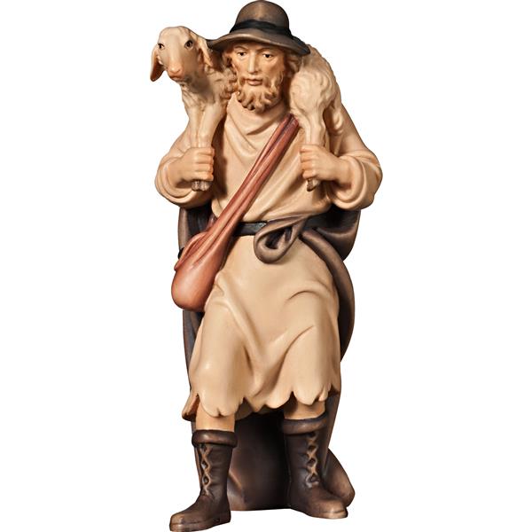 Hirt mit geschultertem Schaf Hirt mit geschultertem Schaf