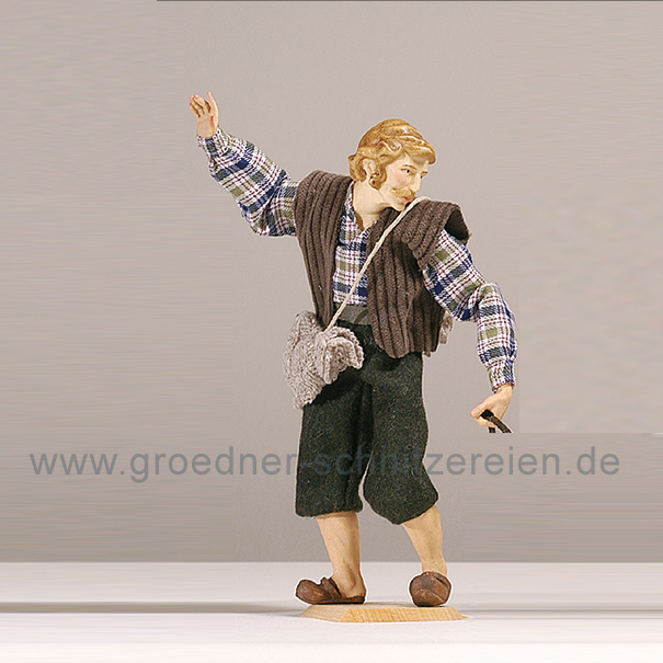 Eseltreiber mit Tasche Eseltreiber mit Tasche