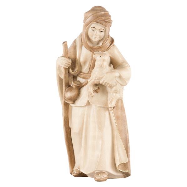 Hirtin mit Lamm und Stock Hirtin mit Lamm und Stock