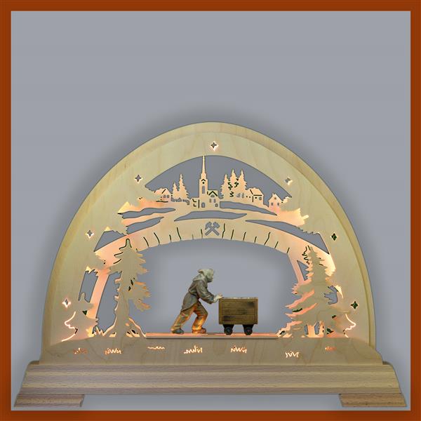 LED Rundbogen mit Bergmann 10 cm + Hunt
