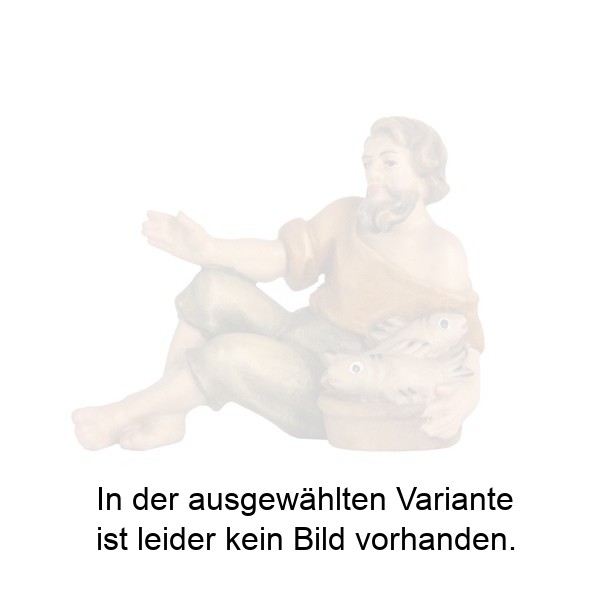 Hirt mit Fischen