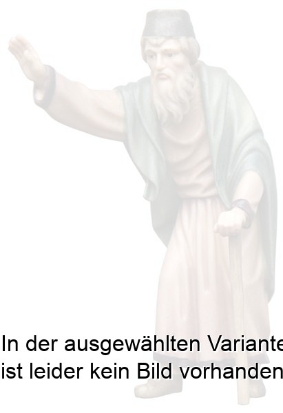 Alter Mann mit Stock