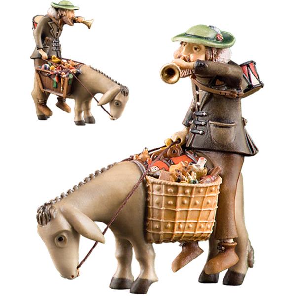 Der Spielzeughausierer mit Esel