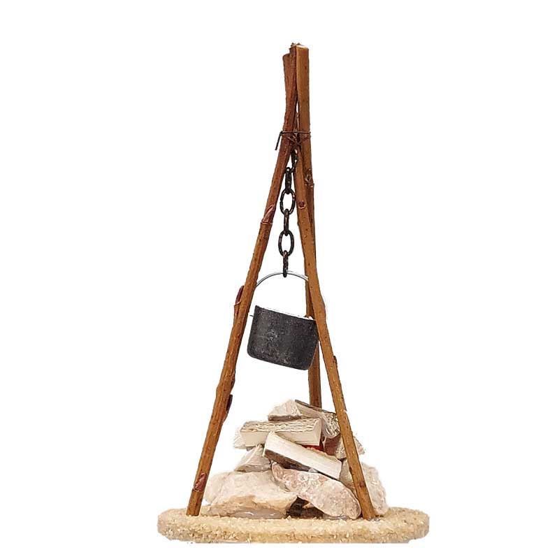 Hirtenfeuer mit Steinen mit Ruhelicht Hirtenfeuer mit Steinen mit Ruhelicht