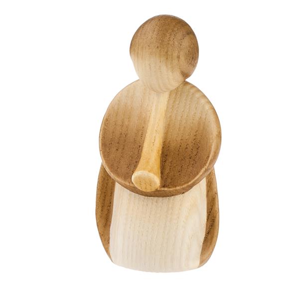 Hirt kniend mit Flöte modern art Hirt kniend mit Flöte modern art