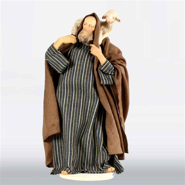 Hirt mit Schulterschaf orientalisch bekleidet Hirt mit Schulterschaf orientalisch bekleidet