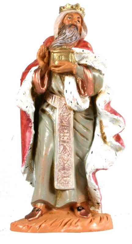König stehend