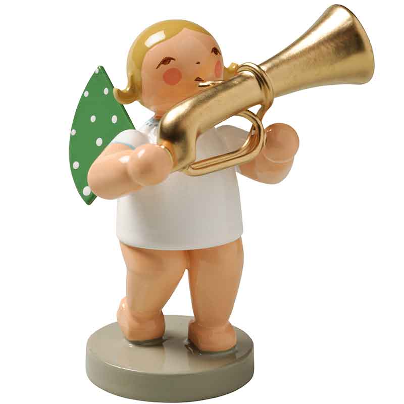 Engel mit Basstrompete