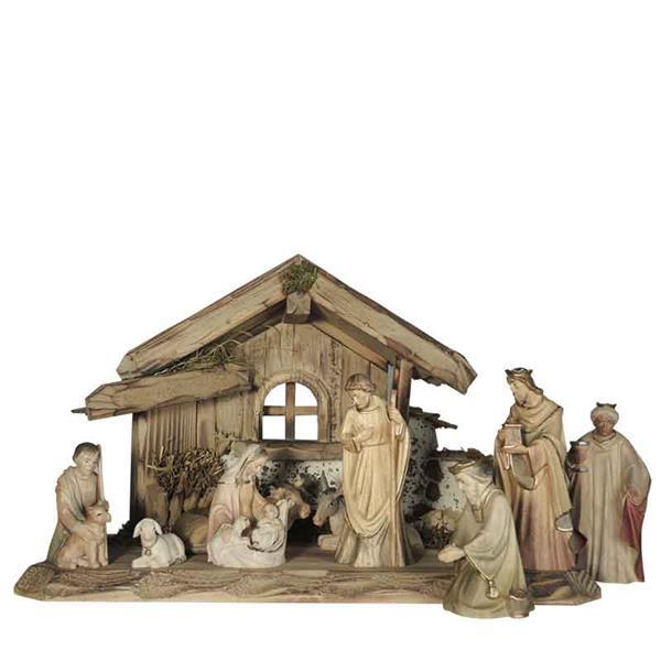 Leonie Krippe 10 Figuren + Bergstall Leonie Krippe 10 Figuren + Bergstall