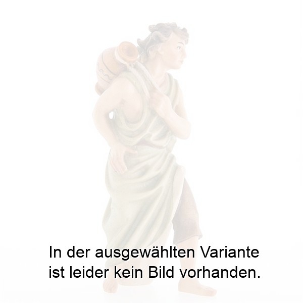 Hirt mit Wasserkrug am Rücken Hirt mit Wasserkrug am Rücken