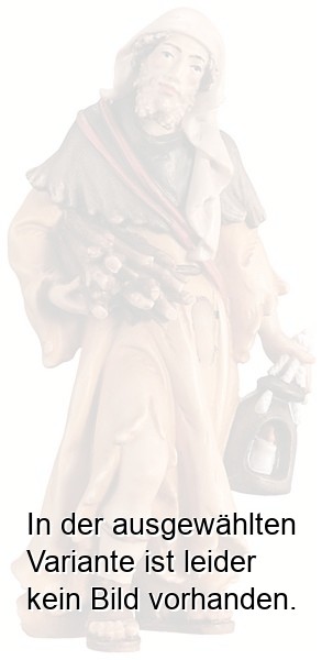 Hirte mit Holz und Laterne Hirte mit Holz und Laterne