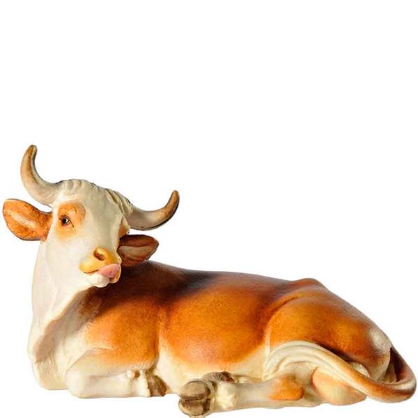 Kuh liegend hellbraun Kuh liegend hellbraun