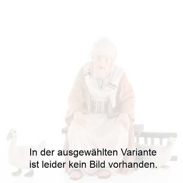 Sitzender Gänsehirt ohne Käfig Sitzender Gänsehirt ohne Käfig