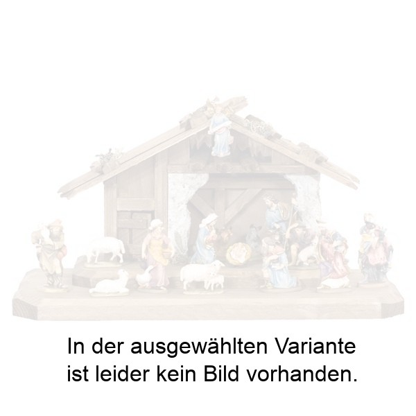 Stall mit 15 Figuren