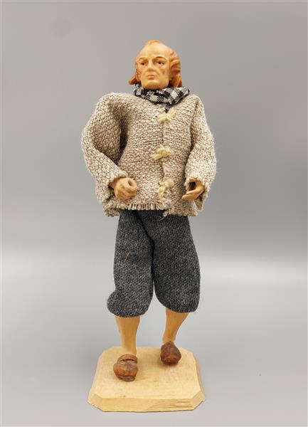 Hirt mit heller Jacke