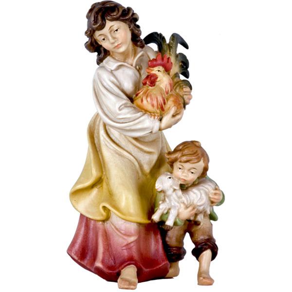 Hirtin mit Kind Hirtin mit Kind