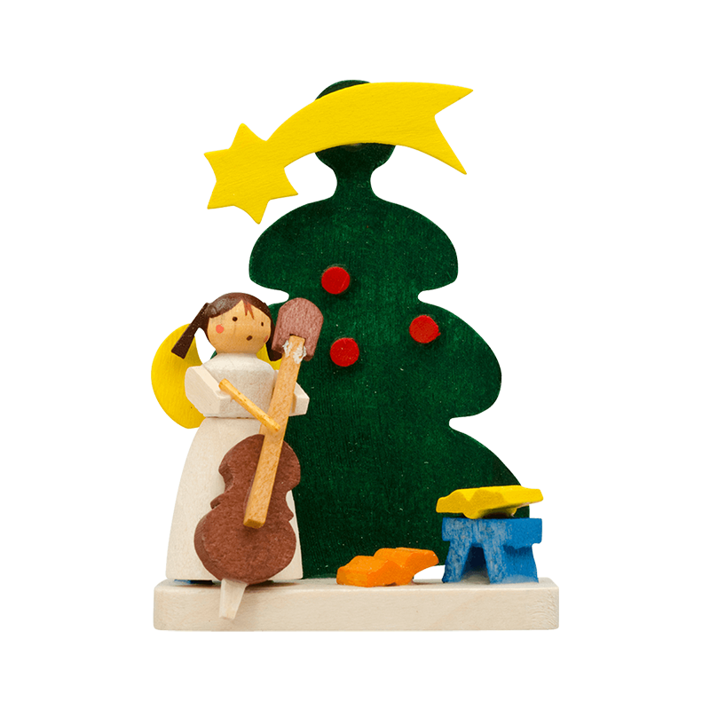 Baum mit Engel Cello Baum mit Engel Cello