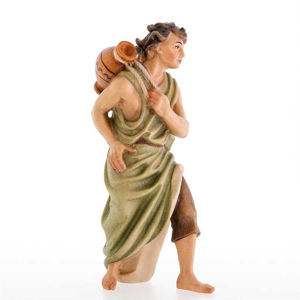 Hirt mit Wasserkrug am Rücken Hirt mit Wasserkrug am Rücken