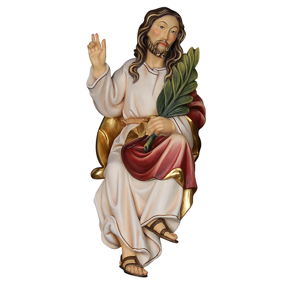 Jesus mit Palmzweig ohne Esel Jesus mit Palmzweig ohne Esel