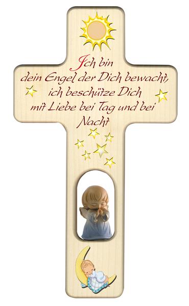 Kreuz mit Engel ' Ich bin..'
