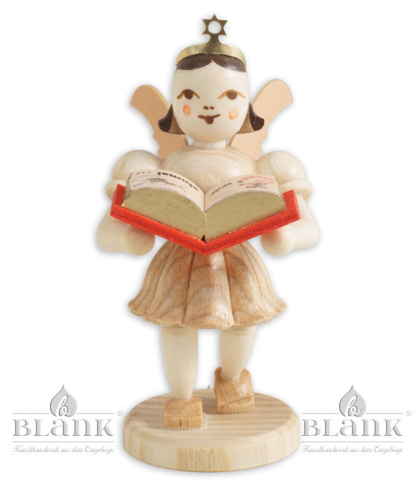 Engel Kurzrock mit Märchenbuch