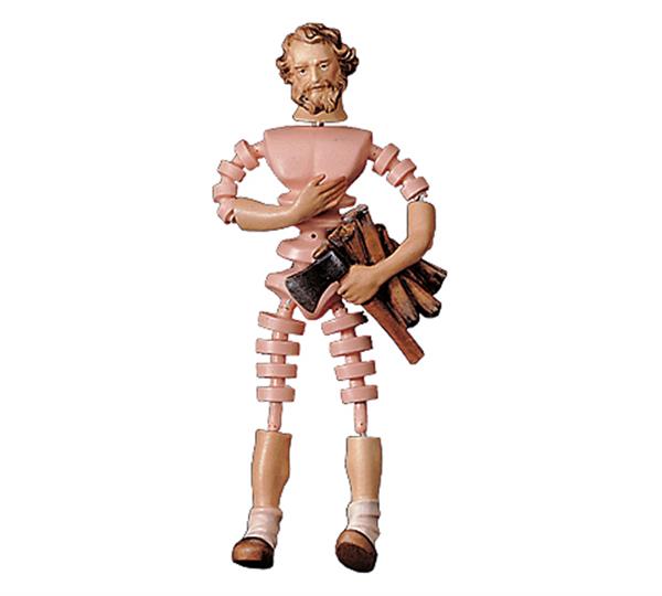 Hirt mit Beil und Holz Hirt mit Beil und Holz