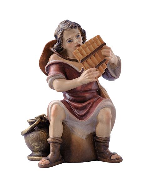 Hirt sitzend Panflöte Hirt sitzend Panflöte