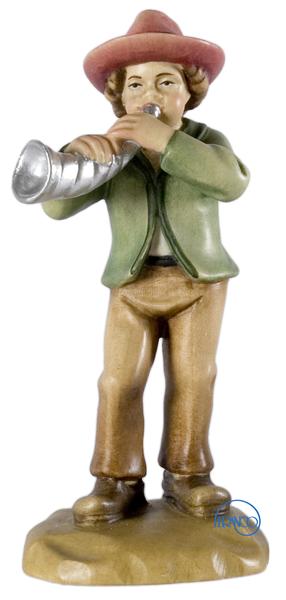 Hirtenbub mit Horn