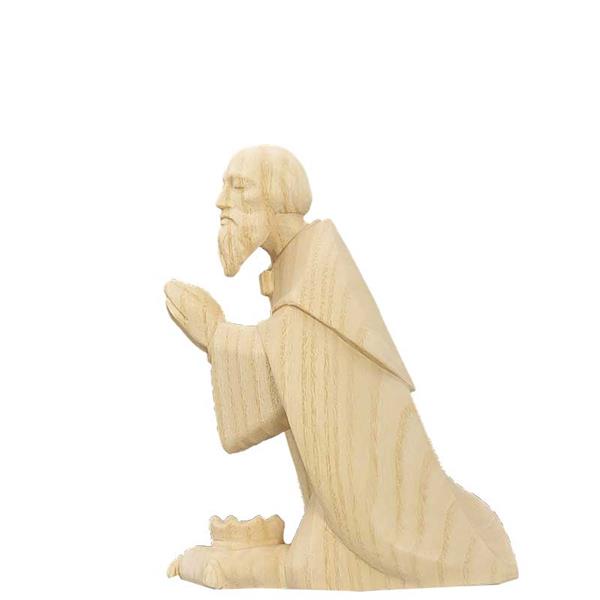 König mit Krone Leo-Krippe - Esche König mit Krone Leo-Krippe - Esche