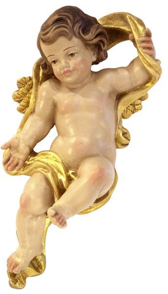 Putto mit Schleife links