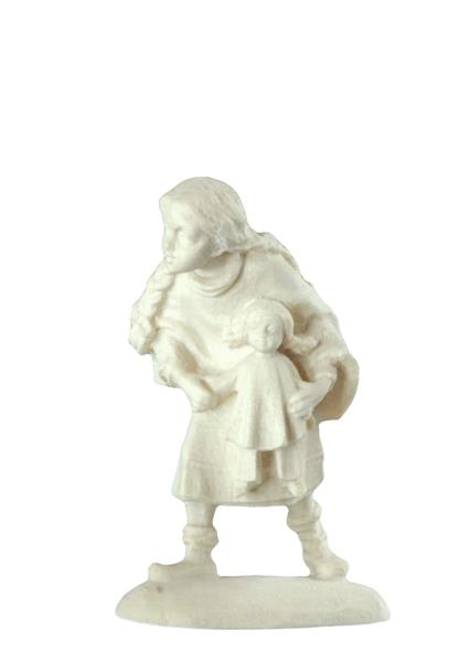 Mädchen mit Puppe Mädchen mit Puppe