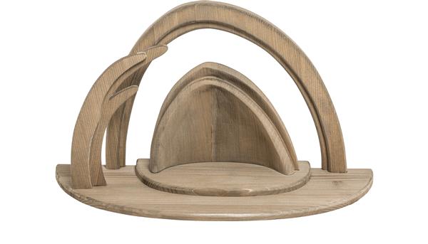 Krippenstall Fabel mit Grotte (Fichte) Krippenstall Fabel mit Grotte (Fichte)