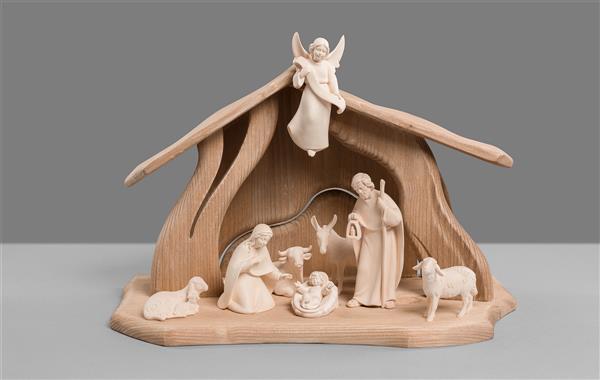 Licht Krippenset 8 Figuren + Stall Licht Licht Krippenset 8 Figuren + Stall Licht