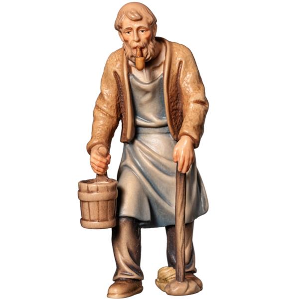 Knecht mit Holzeimer Knecht mit Holzeimer