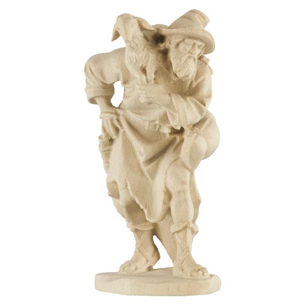 Hirt stehend mit Schulterschaf Hirt stehend mit Schulterschaf