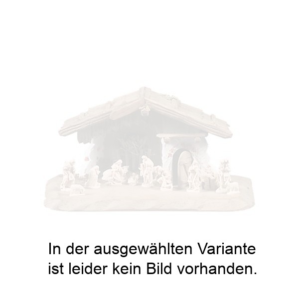 Krippensatz 13-teilig mit Stall