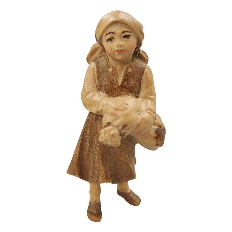 Mädchen mit Mehlsack Mädchen mit Mehlsack