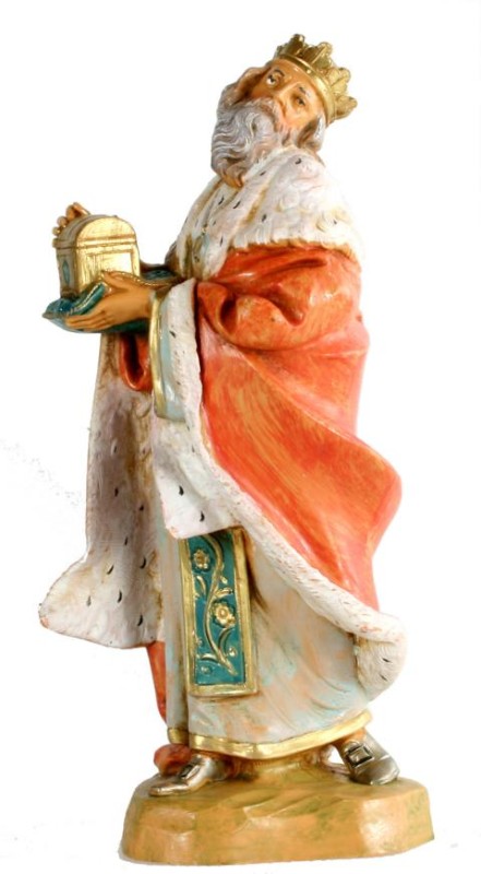 König stehend