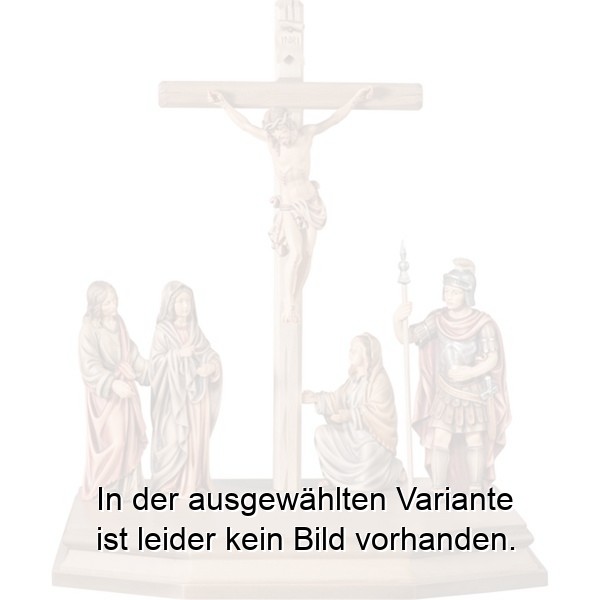 Kreuzigungsgruppe mit Bodenplatte Kreuzigungsgruppe mit Bodenplatte
