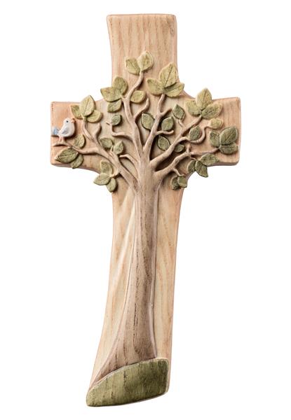Kreuz Lebensbaum mit Vogel Kreuz Lebensbaum mit Vogel