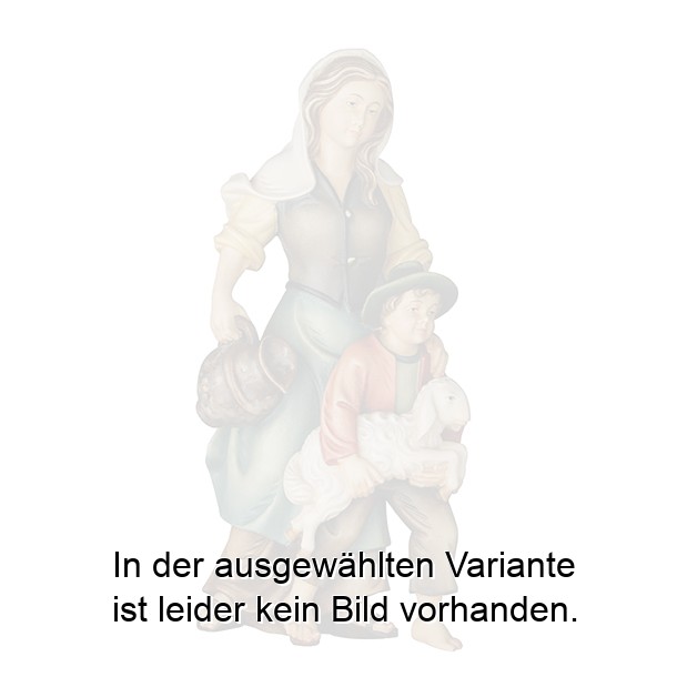 Hirtin mit Knabe Hirtin mit Knabe