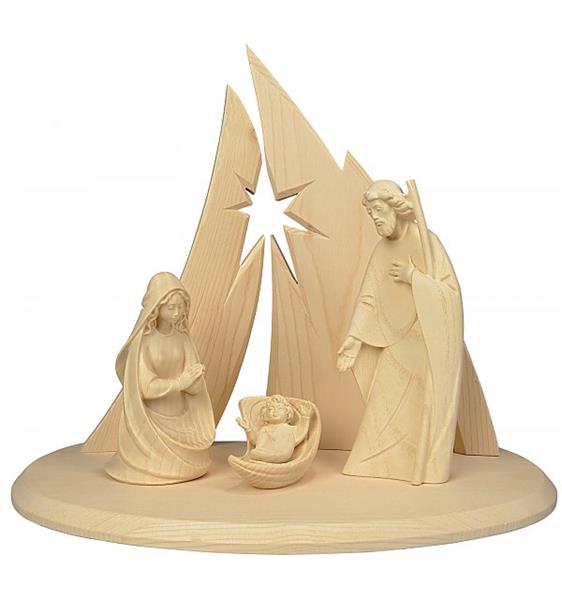 Heilige Familie mit Stall Morgenstern Heilige Familie mit Stall Morgenstern