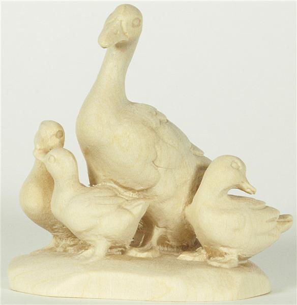Ente mit 3 Jungen