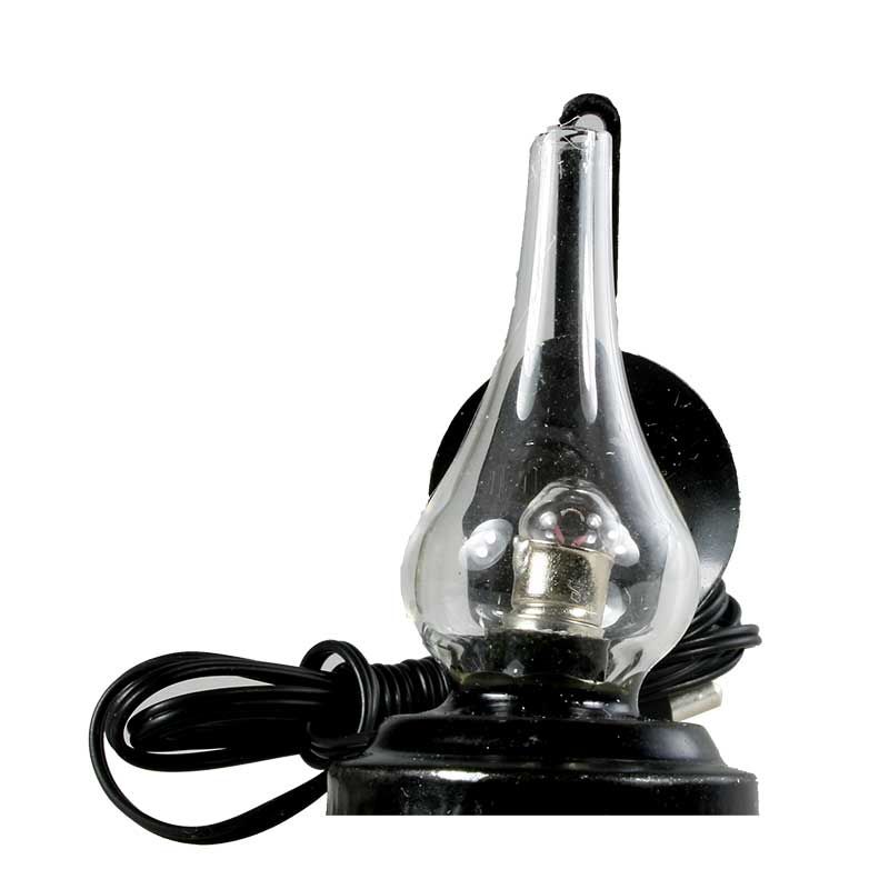 Petroleumlampe aus Metall