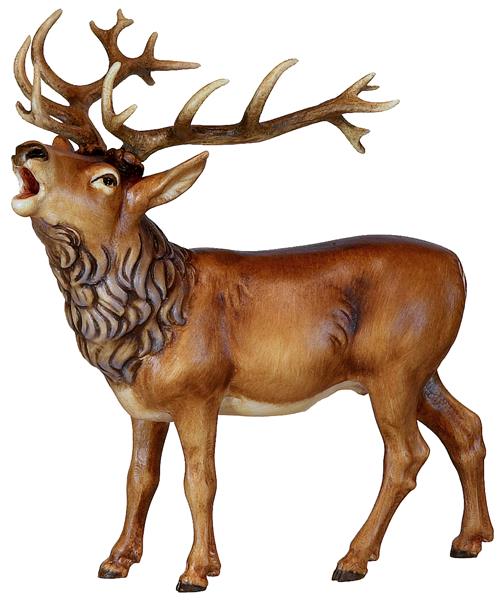 Hirsch röhrend Hirsch röhrend